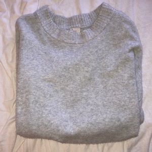 A New Day gray oversized hi-low sweater